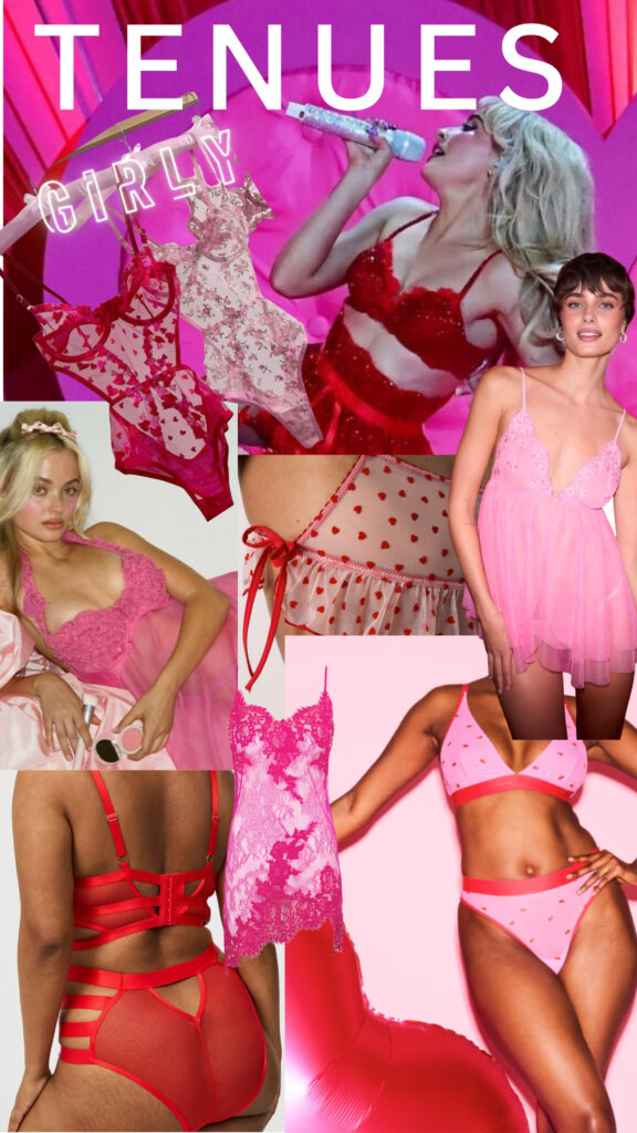 idée de tenues Saint Valentin